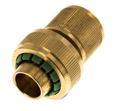 Connecteur de tuyau en laiton style GARDENA 19 mm (3/4") Water Stop