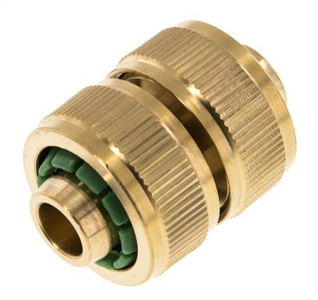 Réparateur de tuyau en laiton style GARDENA 13 mm (1/2")