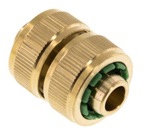 Réparateur de tuyau en laiton style GARDENA 13 mm (1/2")