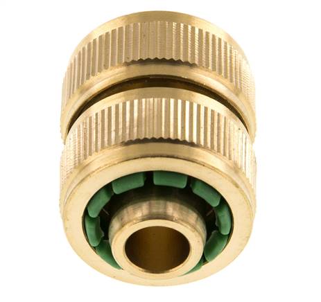 Réparateur de tuyau en laiton style GARDENA 13 mm (1/2")