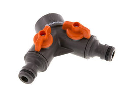 Robinet à boisseau sphérique PP GARDENA Distributeur G 3/4 pouce à filetage femelle