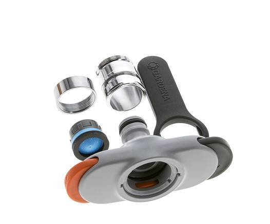 Adaptateur GARDENA en plastique Filets mâle/femelle M22 x 1.0 ou M24 x 1.0