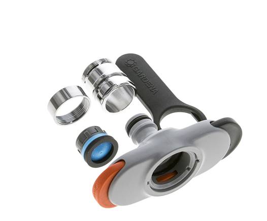 Adaptateur GARDENA en plastique Filets mâle/femelle M22 x 1.0 ou M24 x 1.0