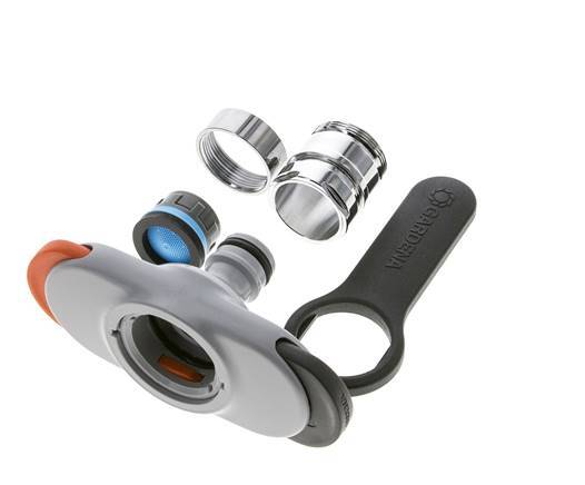 Adaptateur GARDENA en plastique Filets mâle/femelle M22 x 1.0 ou M24 x 1.0