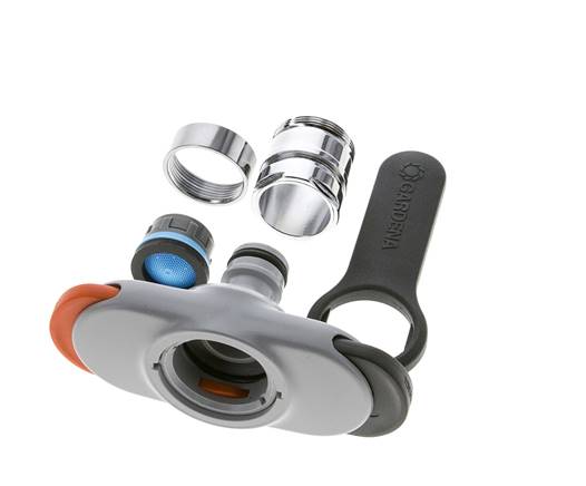 Adaptateur GARDENA en plastique Filets mâle/femelle M22 x 1.0 ou M24 x 1.0
