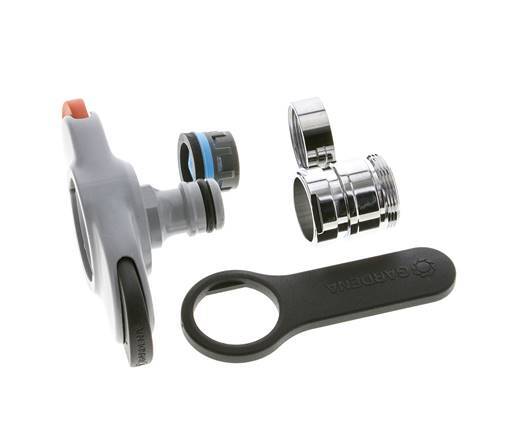 Adaptateur GARDENA en plastique Filets mâle/femelle M22 x 1.0 ou M24 x 1.0