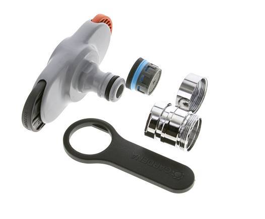 Adaptateur GARDENA en plastique Filets mâle/femelle M22 x 1.0 ou M24 x 1.0