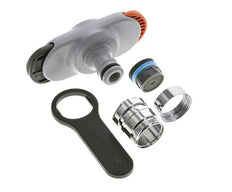 Adaptateur GARDENA en plastique Filets mâle/femelle M22 x 1.0 ou M24 x 1.0
