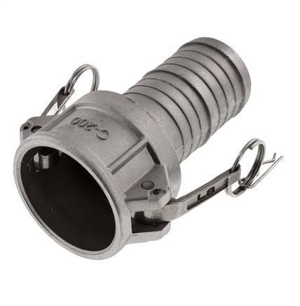 Raccord Rapide Camlock En Aluminium - Type Fiche (Mâle) - Pour Transfert De Liquides - Neuf