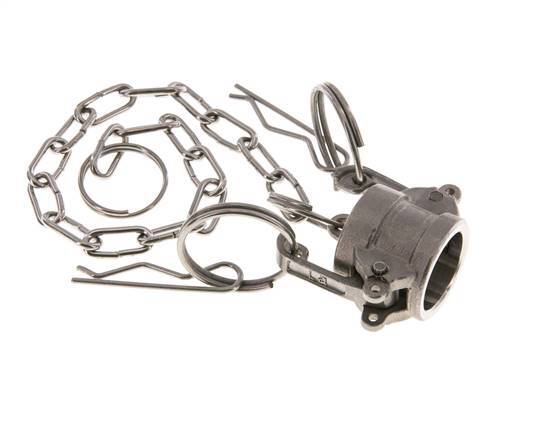 Embout d'accouplement Camlock DN 15 (1/2'') en acier inoxydable Type DC MIL-C-27487