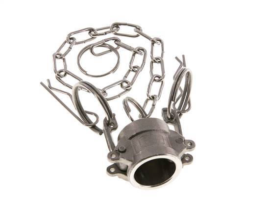 Embout d'accouplement Camlock DN 15 (1/2'') en acier inoxydable Type DC MIL-C-27487