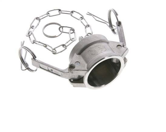 Camlock DN 32 (1 1/4'') Stainless Steel Coupling End Cap Type DC MIL-C-27487