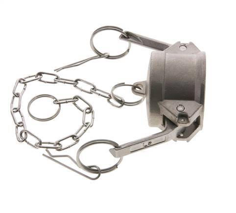 Embout d'accouplement Camlock DN 40 (1 1/2'') en acier inoxydable Type DC MIL-C-27487