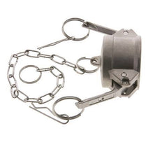Embout d'accouplement Camlock DN 40 (1 1/2'') en acier inoxydable Type DC MIL-C-27487