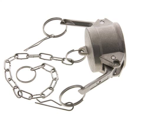 Embout d'accouplement Camlock DN 40 (1 1/2'') en acier inoxydable Type DC MIL-C-27487