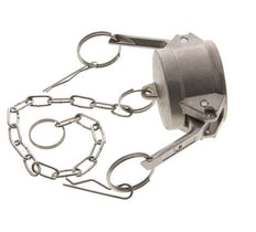 Embout d'accouplement Camlock DN 40 (1 1/2'') en acier inoxydable Type DC MIL-C-27487