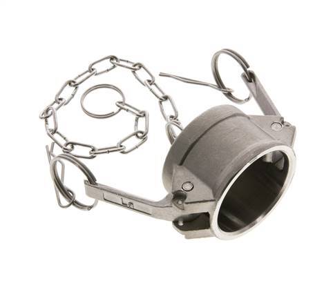 Embout d'accouplement Camlock DN 40 (1 1/2'') en acier inoxydable Type DC MIL-C-27487