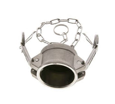 Embout d'accouplement Camlock DN 40 (1 1/2'') en acier inoxydable Type DC MIL-C-27487