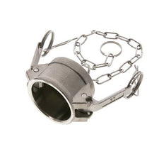 Embout d'accouplement Camlock DN 40 (1 1/2'') en acier inoxydable Type DC MIL-C-27487