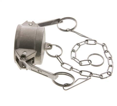 Embout d'accouplement Camlock DN 40 (1 1/2'') en acier inoxydable Type DC MIL-C-27487