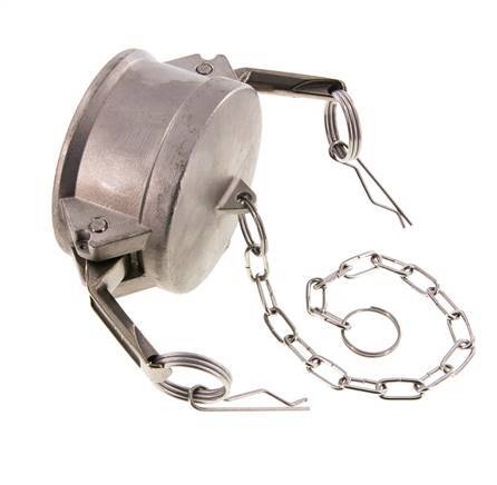 Embout d'accouplement Camlock DN 75 (3'') en acier inoxydable Type DC MIL-C-27487