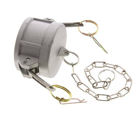 Embout d'accouplement Camlock DN 60 (2 1/2'') en aluminium Type DC MIL-C-27487