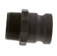 Coupleur Camlock DN 50 (2'') en polypropylène R 2'' Filetage mâle Type F MIL-C-27487