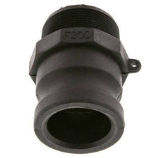 Coupleur Camlock DN 50 (2'') en polypropylène R 2'' Filetage mâle Type F MIL-C-27487