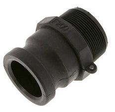 Coupleur Camlock DN 50 (2'') en polypropylène R 2'' Filetage mâle Type F MIL-C-27487