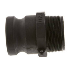 Coupleur Camlock DN 50 (2'') en polypropylène R 2'' Filetage mâle Type F MIL-C-27487