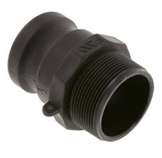 Coupleur Camlock DN 50 (2'') en polypropylène R 2'' Filetage mâle Type F MIL-C-27487
