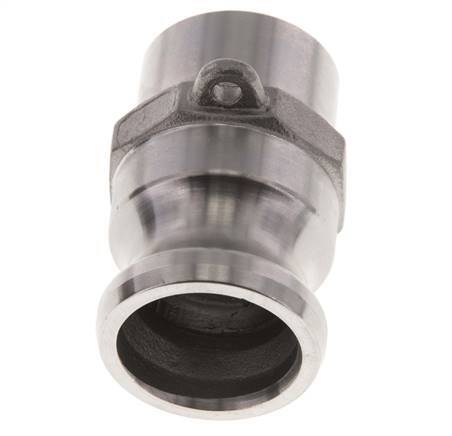 Raccord Camlock DN 25 (1'') en acier inoxydable à souder (33,7 mm) Type F (AS) MIL-C-27487