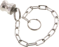 Bouchon d'accouplement Camlock DN 15 (1/2'') en acier inoxydable Type DP MIL-C-27487