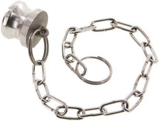 Bouchon d'accouplement Camlock DN 20 (3/4'') en acier inoxydable Type DP MIL-C-27487