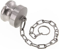 Camlock DN 40 (1 1/2'') Stainless Steel Coupling Plug Type DP MIL-C-27487