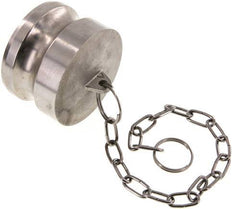 Bouchon d'accouplement Camlock DN 60 (2 1/2'') en acier inoxydable Type DP MIL-C-27487