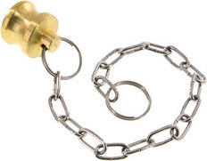 Camlock DN 20 (3/4'') Brass Coupling Plug Type DP MIL-C-27487