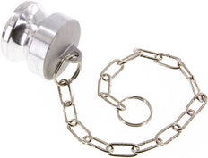 Bouchon d'accouplement Camlock DN 40 (1 1/2'') en aluminium Type DP MIL-C-27487
