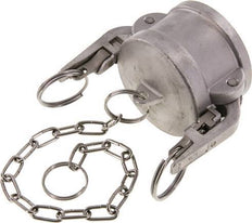Camlock DN 50 (2'') Stainless Steel Safety Coupling End Cap Type DC MIL-C-27487