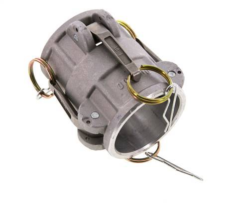Connecteur Camlock DN 50 (2'') en aluminium pour bouchon MIL-C-27487