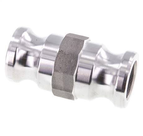 Raccord d'accouplement Camlock DN 32 (1 1/4'') en aluminium pour douille MIL-C-27487