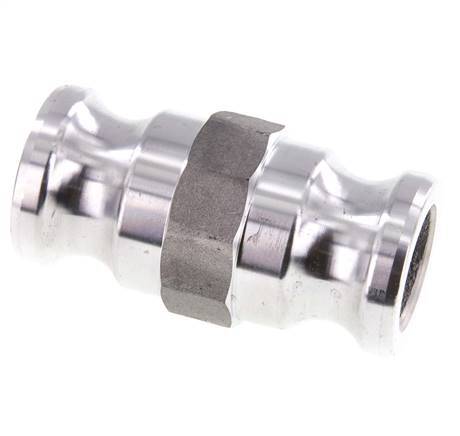 Raccord d'accouplement Camlock DN 32 (1 1/4'') en aluminium pour douille MIL-C-27487