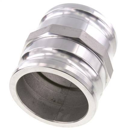 Connecteur d'accouplement Camlock DN 90 (4'') en aluminium pour douille MIL-C-27487