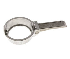 Anneau de serrage pour camion-citerne (TW) DN 50 en acier inoxydable avec levier (type M)