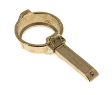 DN 50 Brass Tank Truck (TW) Clamping Ring with Lever (M-Type)
