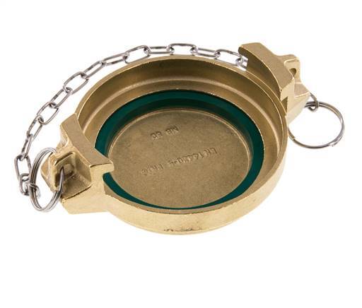 Bouchon en laiton DN 80 pour camion-citerne (TW) Type MB