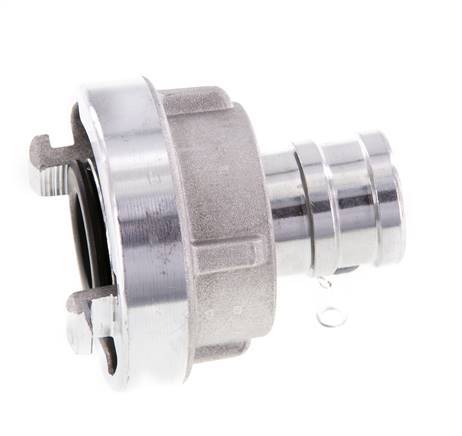 Coupleur Storz en aluminium forgé 25-D (31 mm) Pilier de tuyau 25 mm rotatif