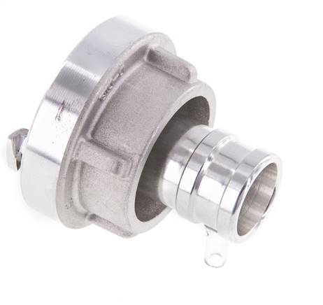 Coupleur Storz en aluminium forgé 25-D (31 mm) Pilier de tuyau 25 mm rotatif