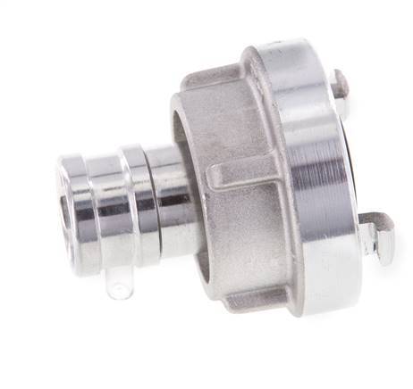 Coupleur Storz en aluminium forgé 25-D (31 mm) Pilier de tuyau 25 mm rotatif