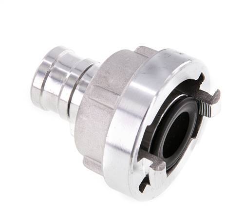 Coupleur Storz en aluminium forgé 25-D (31 mm) Pilier de tuyau 25 mm rotatif